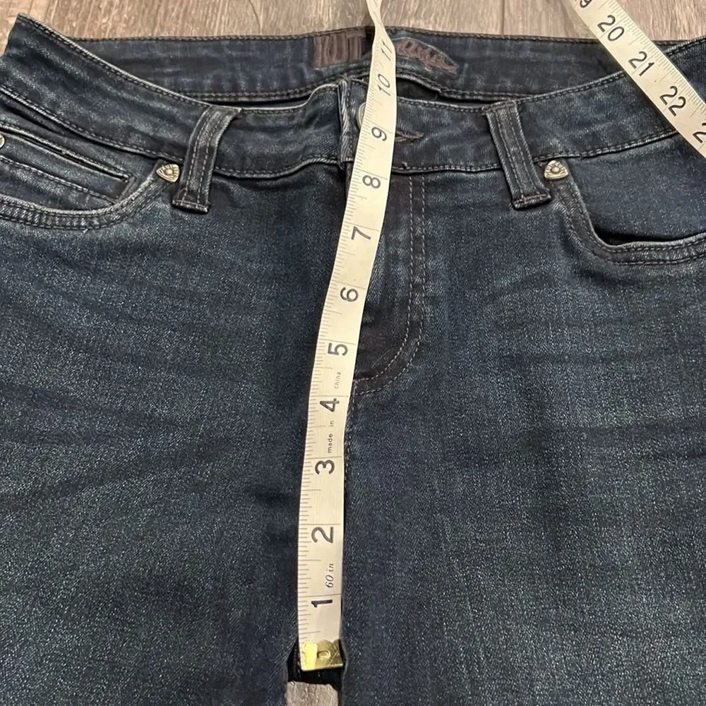 KFTK Grunge Goth Distressed Skinny Stretch Jeans Size 4